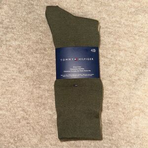 Tommy Hilfiger Shoe Size 7-12 4 Pack Men’s Dress Crew Cotton Blend Socks